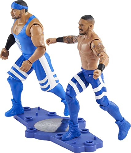 Foto 5 pulgar | Figuras de Acción WWE Angelo Dawkins & Montez Ford 15 cm - Venta Internacional