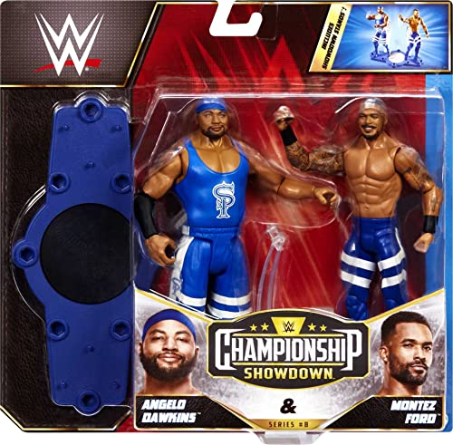 Foto 7 pulgar | Figuras de Acción WWE Angelo Dawkins & Montez Ford 15 cm - Venta Internacional