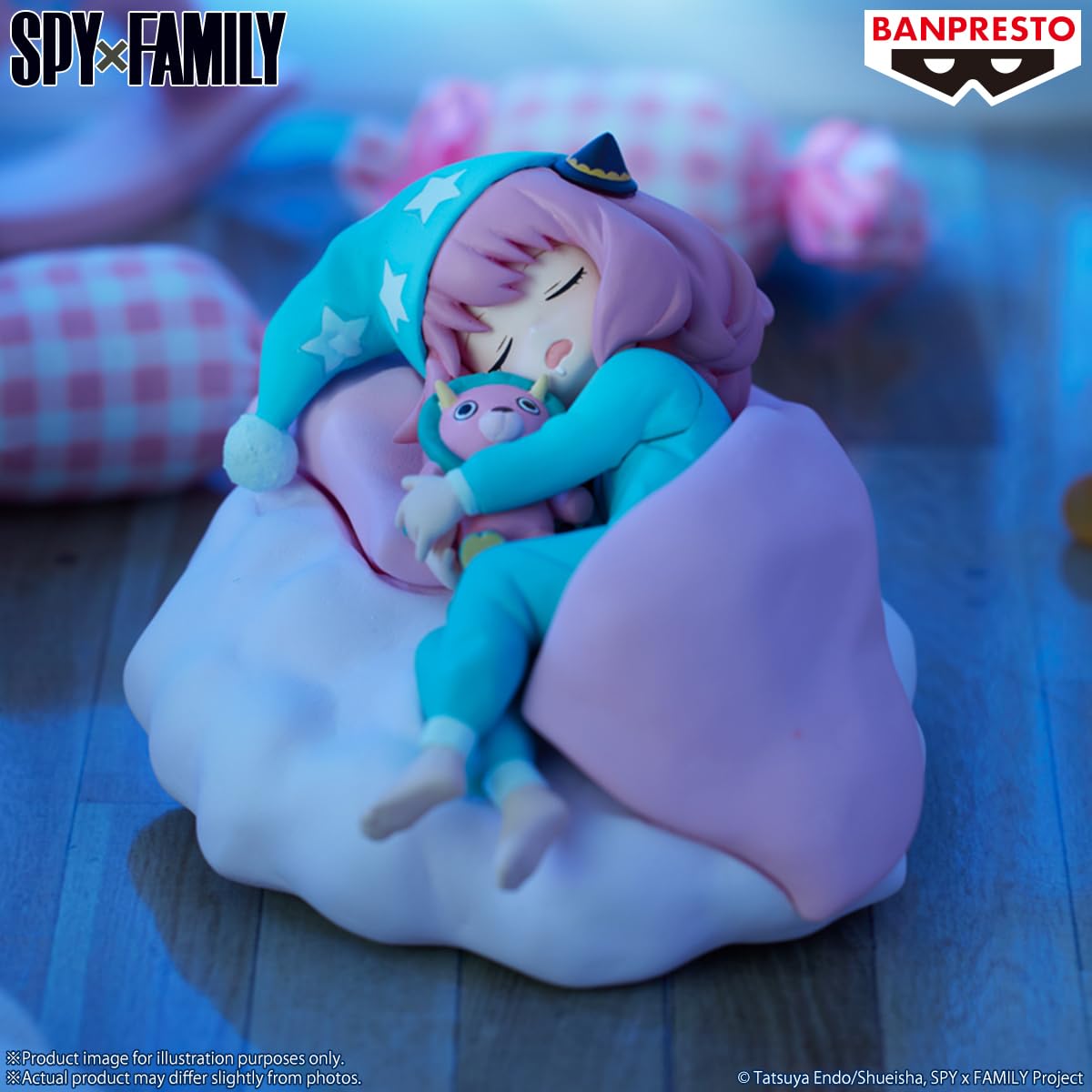 Foto 3 pulgar | Figura Banpresto Spy X Family Anya Forger Pijamas Versión - Venta Internacional