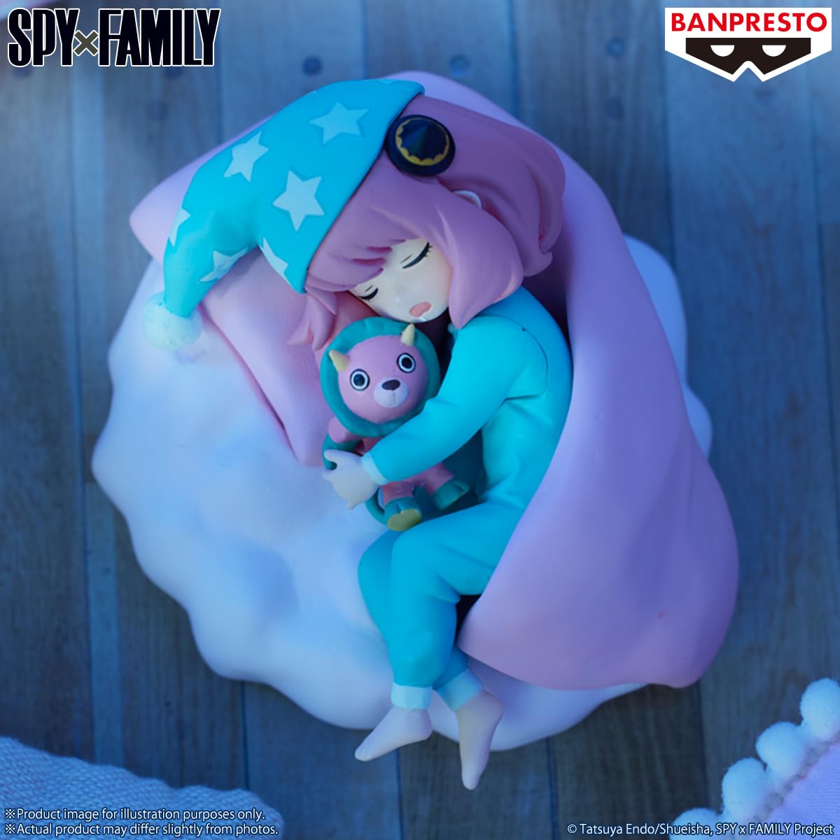 Foto 4 pulgar | Figura Banpresto Spy X Family Anya Forger Pijamas Versión - Venta Internacional