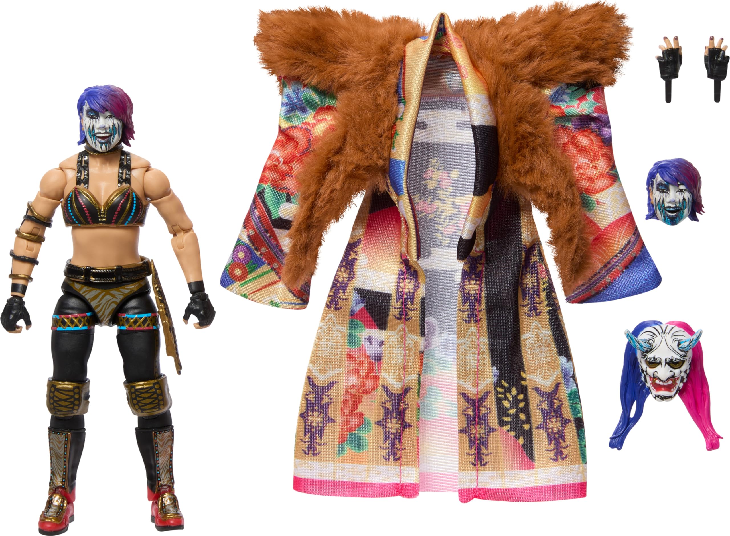 Foto 2 pulgar | Figura de Acción WWE Ultimate Edition Asuka de 6 Pulgadas - Venta Internacional