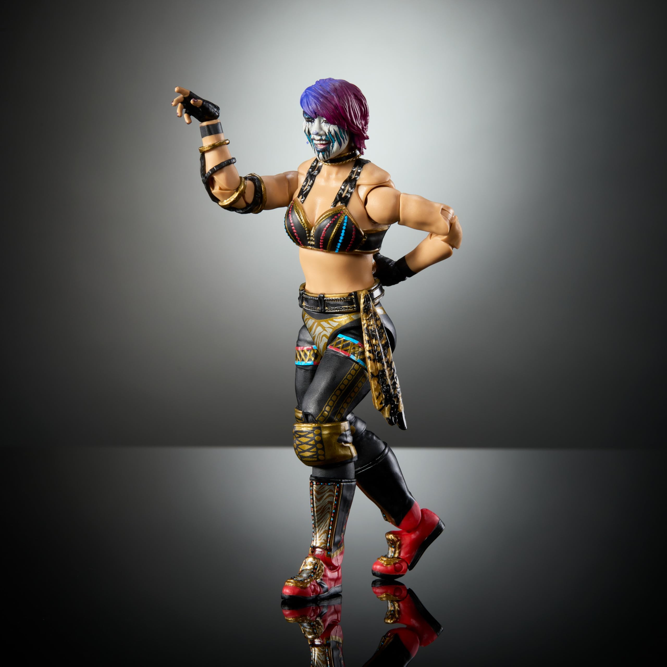 Foto 4 pulgar | Figura de Acción WWE Ultimate Edition Asuka de 6 Pulgadas - Venta Internacional