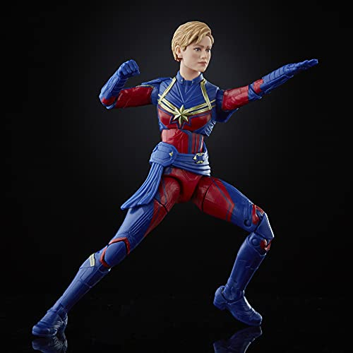 Foto 5 pulgar | Figura De Acción Toy Marvel Legends Series Captain Marvel - Venta Internacional.