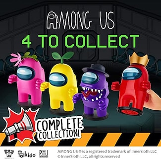 Foto 7 | Figura De Juguete P.m.i. Among Us Crewmate Con Sellos De 6.7 Pulgadas Con Acc - Venta Internacional.