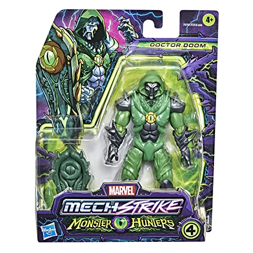 Foto 4 pulgar | Figura De Acción Marvel Avengers Mech Strike Monster Hunters Do - Venta Internacional.