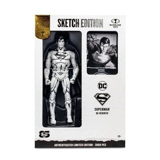 Foto 4 | Figura De Acción Mcfarlane Toys Superman Dc Rebirth Sketch - Venta Internacional.