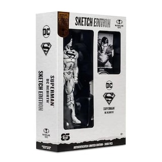Foto 5 | Figura De Acción Mcfarlane Toys Superman Dc Rebirth Sketch - Venta Internacional.