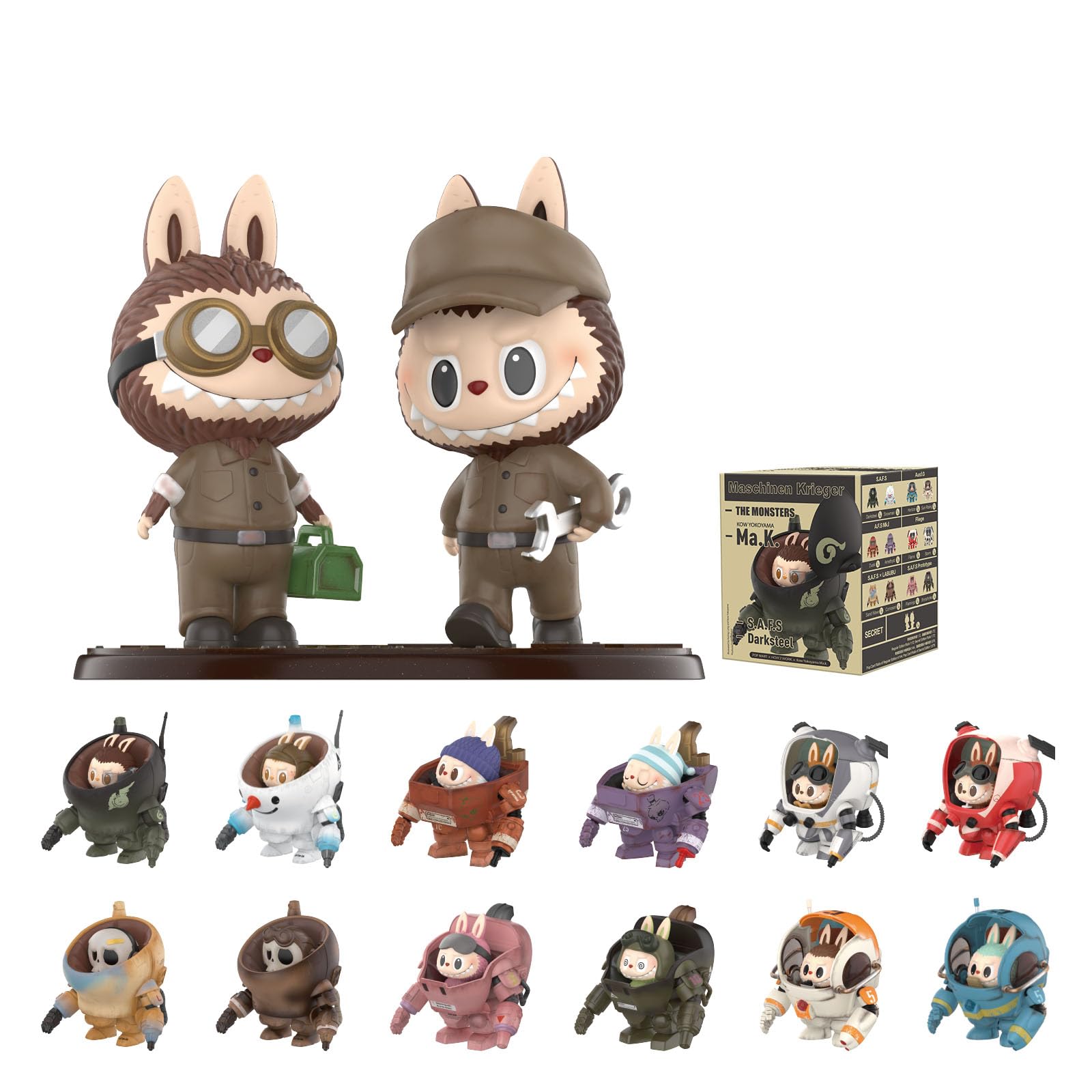 Figuras Blind Box Pop Mart The Monsters X Kow Yokoyama Ma.k. - Venta Internacional.