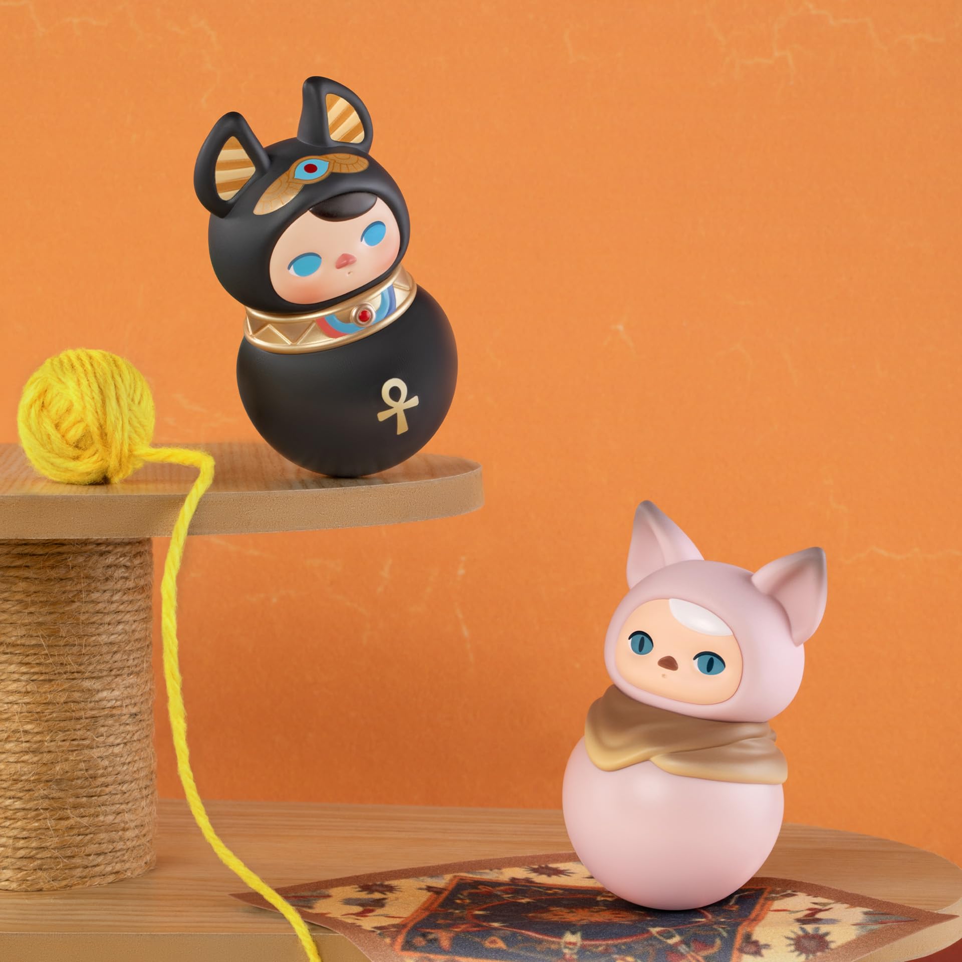 Foto 6 | Figura Pop Mart Pucky Roly-poly Kitty Series Con Diseño Aleatorio - Venta Internacional.