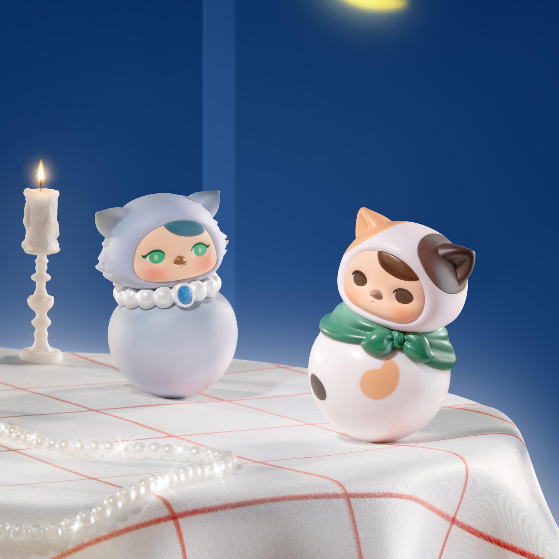 Foto 7 | Figura Pop Mart Pucky Roly-poly Kitty Series Con Diseño Aleatorio - Venta Internacional.