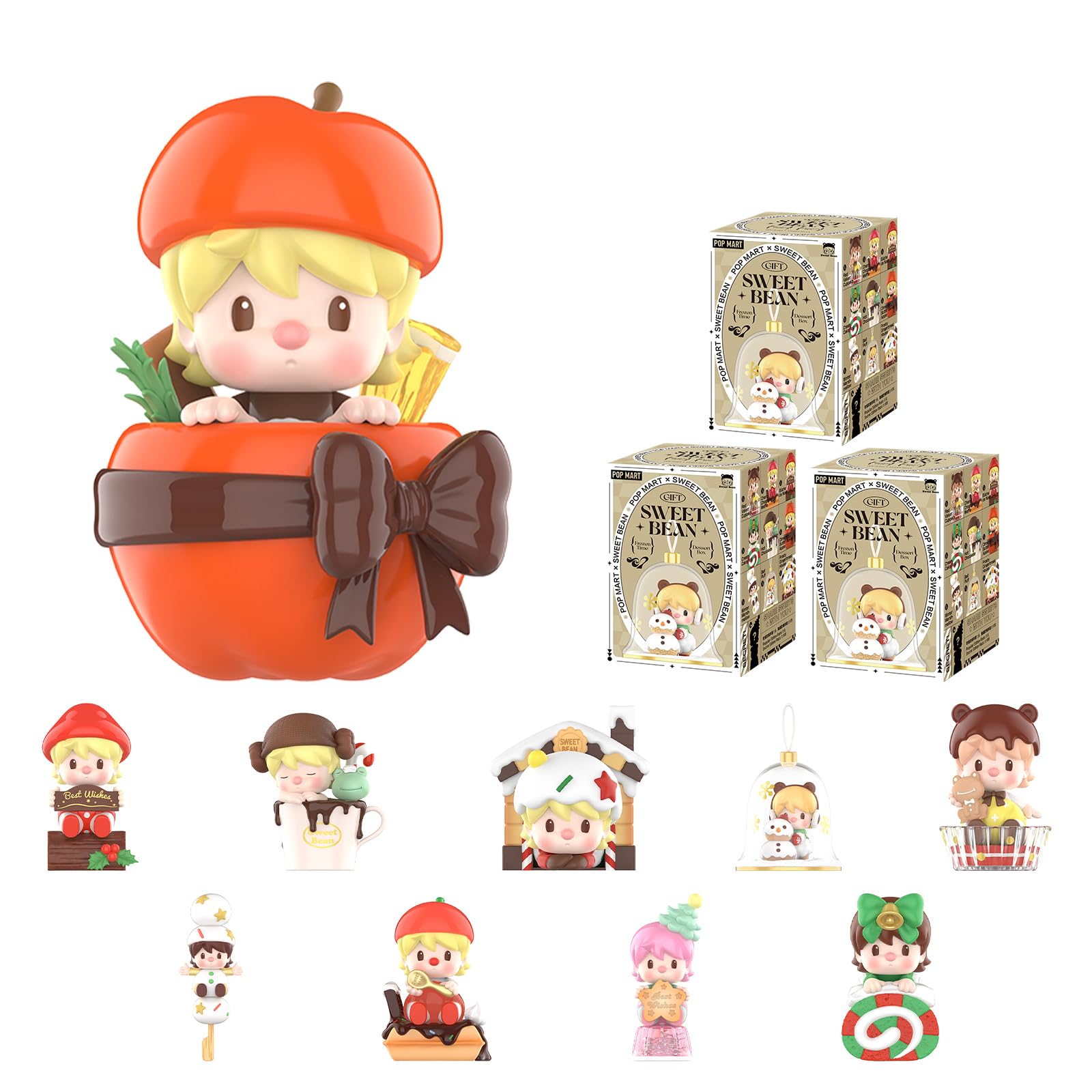 Postre Blind Box Figures Pop Mart Sweet Bean Frozen Time - Venta Internacional.