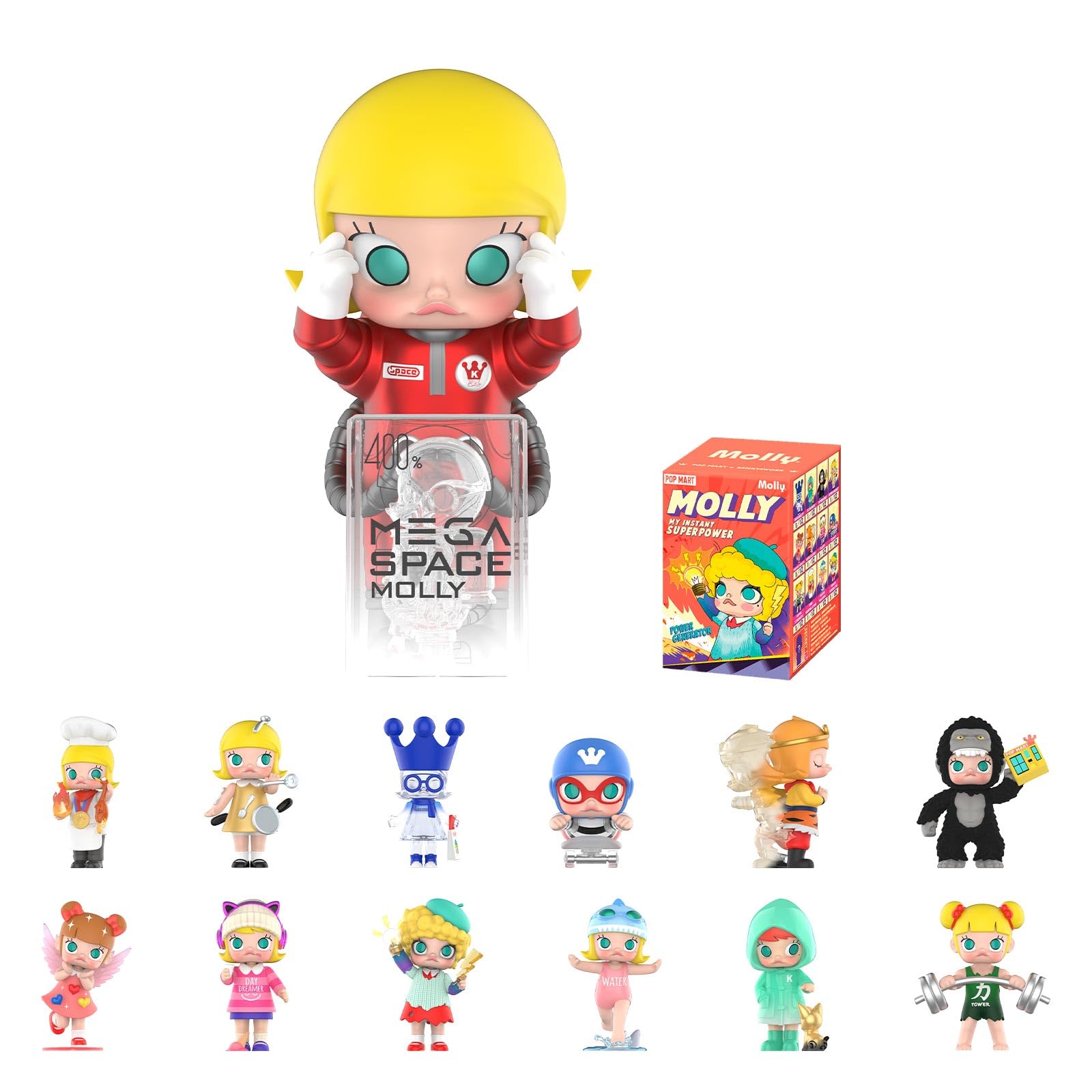 Foto 2 pulgar | Figuras Blind Box Pop Mart Molly My Instant Superpower - Venta Internacional.