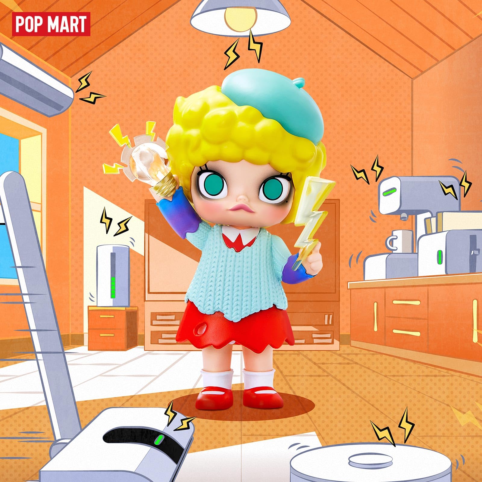 Foto 3 pulgar | Figuras Blind Box Pop Mart Molly My Instant Superpower - Venta Internacional.