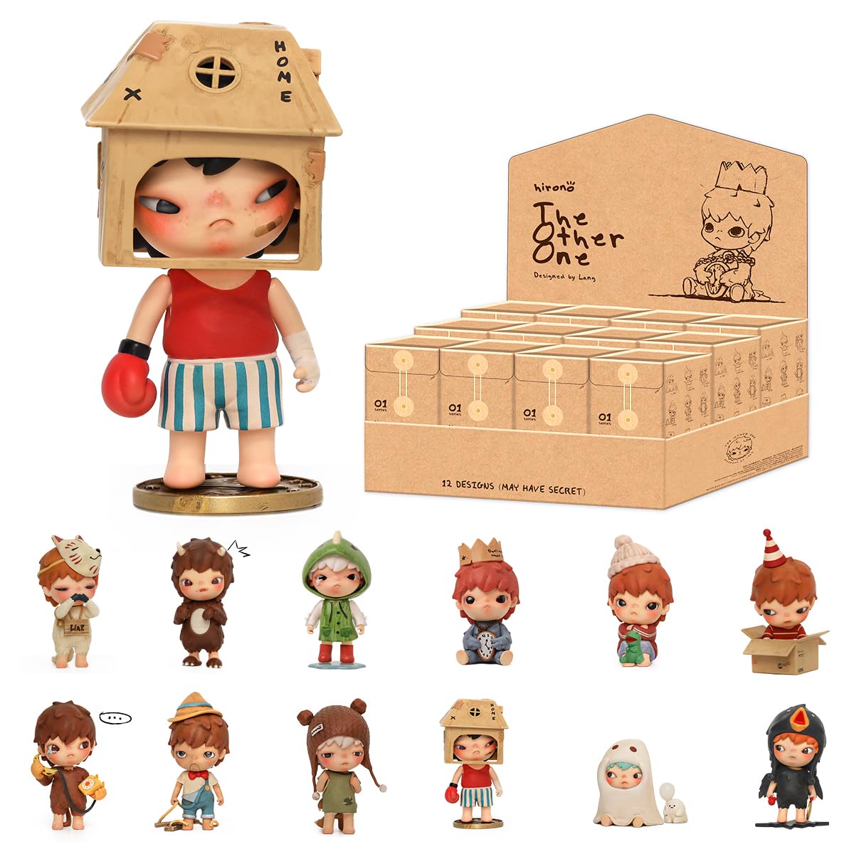 Figuras Blind Box Pop Mart Hirono The Other One X12 +1 - Venta Internacional.