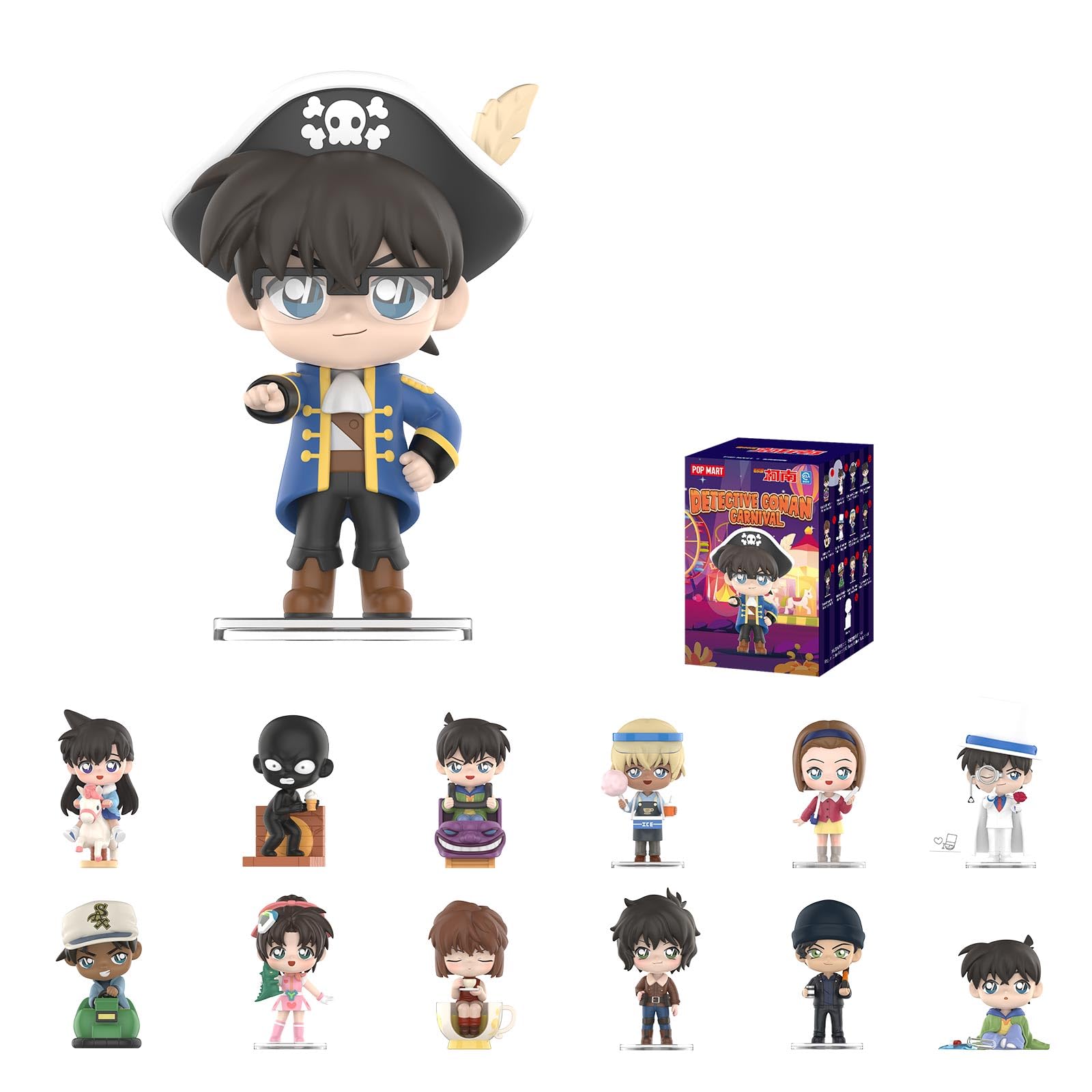 Foto 2 pulgar | Blind Box Figures Pop Mart Detective Conan: Caso Cerrado - Venta Internacional.