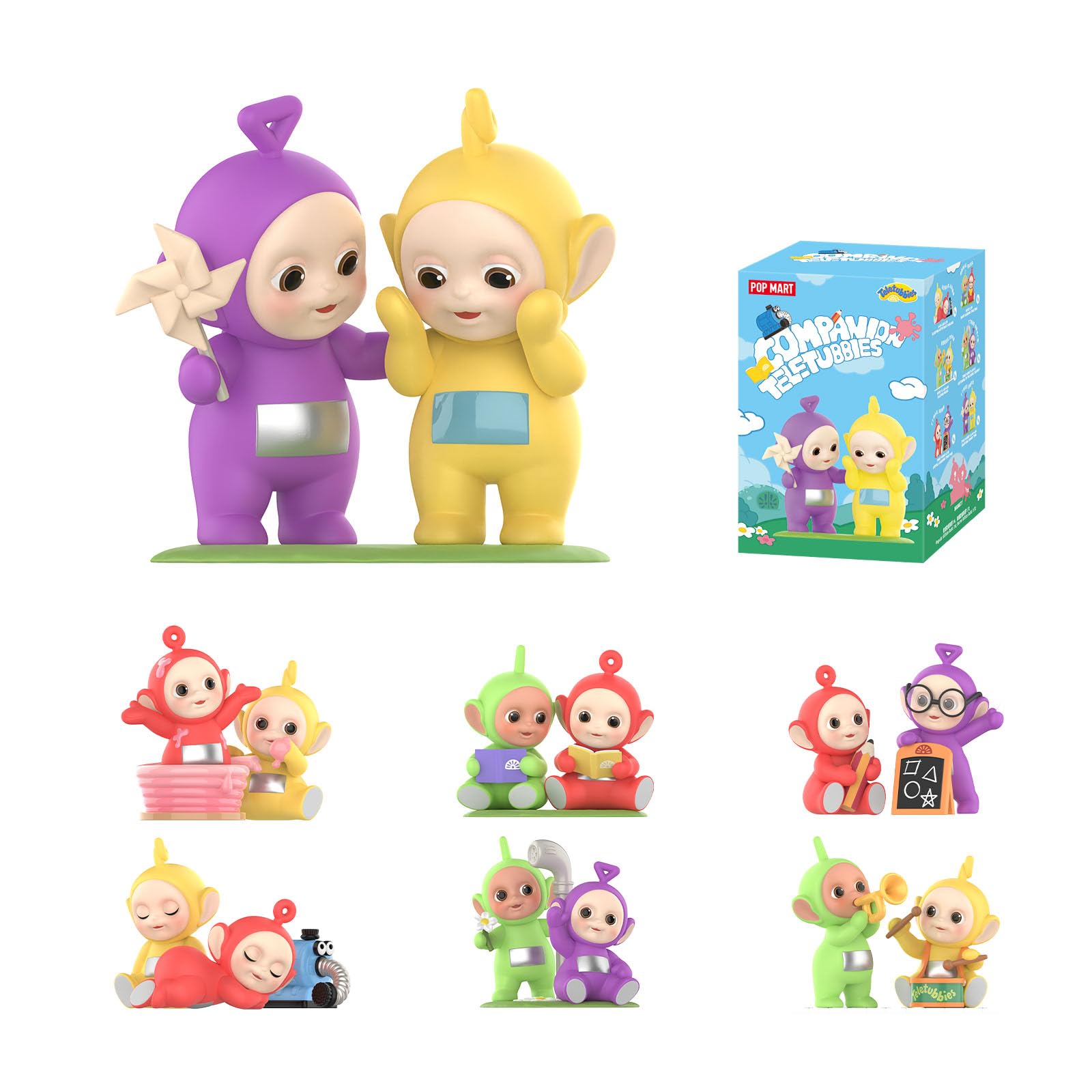 Foto 2 pulgar | Figura Pop Mart Teletubbies Companion Series, 6 Unidades Con Caja Ciega - Venta Internacional.