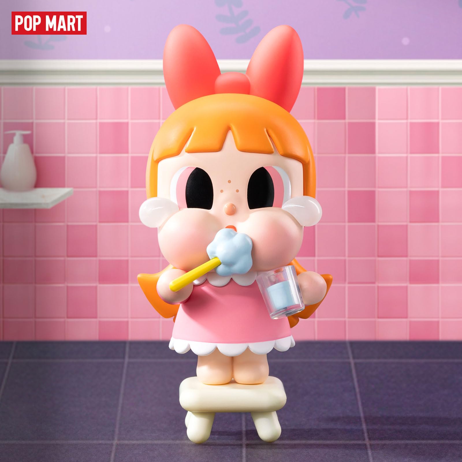 Foto 4 pulgar | Juego De 12 Piezas De La Serie Pop Mart Crybaby X Powerpuff Girls - Venta Internacional.