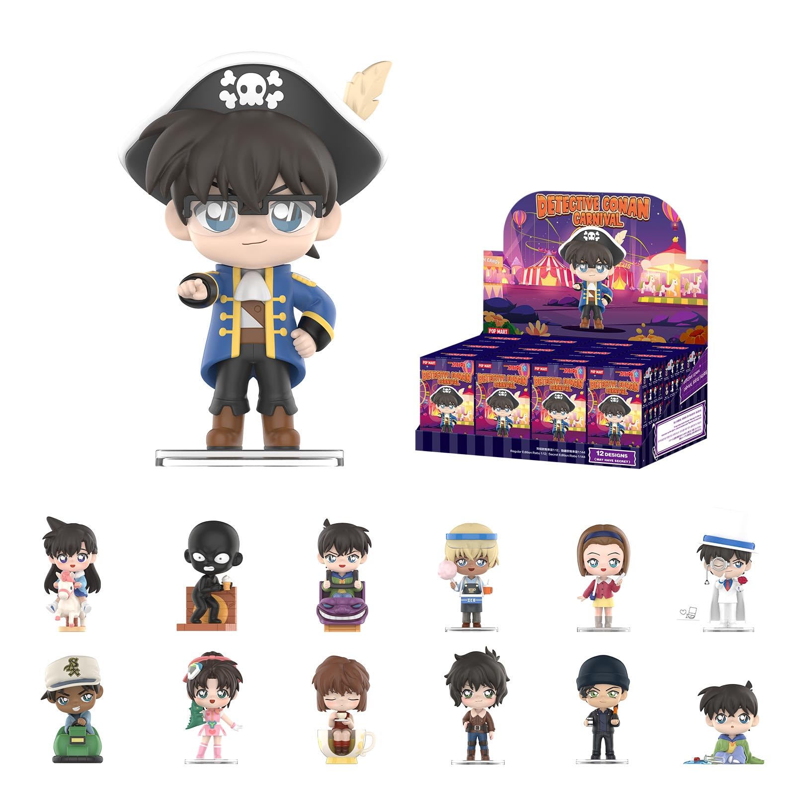 Foto 2 pulgar | Blind Box Figures Pop Mart Detective Conan: Caso Cerrado - Venta Internacional.