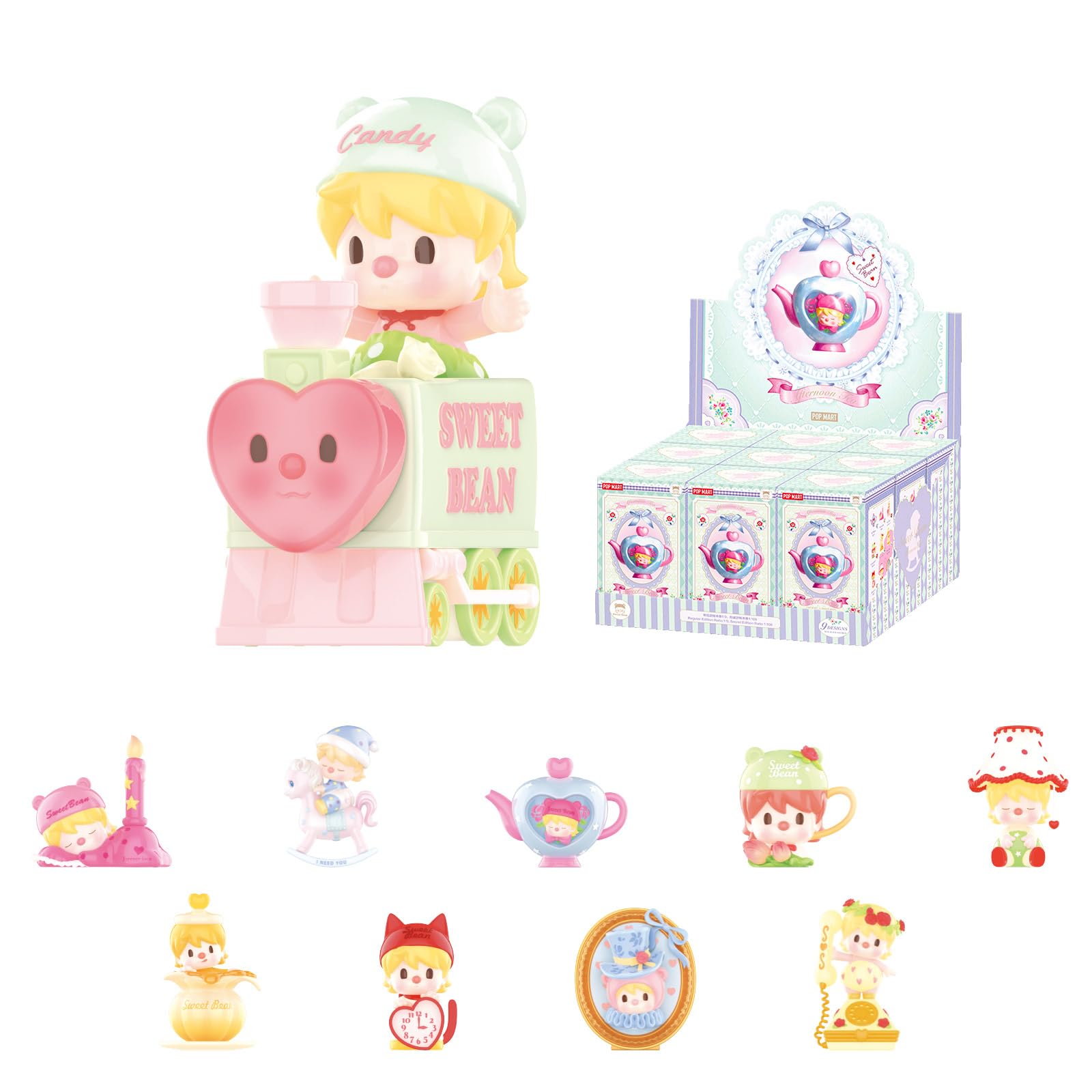 Foto 2 pulgar | Serie Blind Box Figures Pop Mart Sweet Bean Afternoon Tea - Venta Internacional.