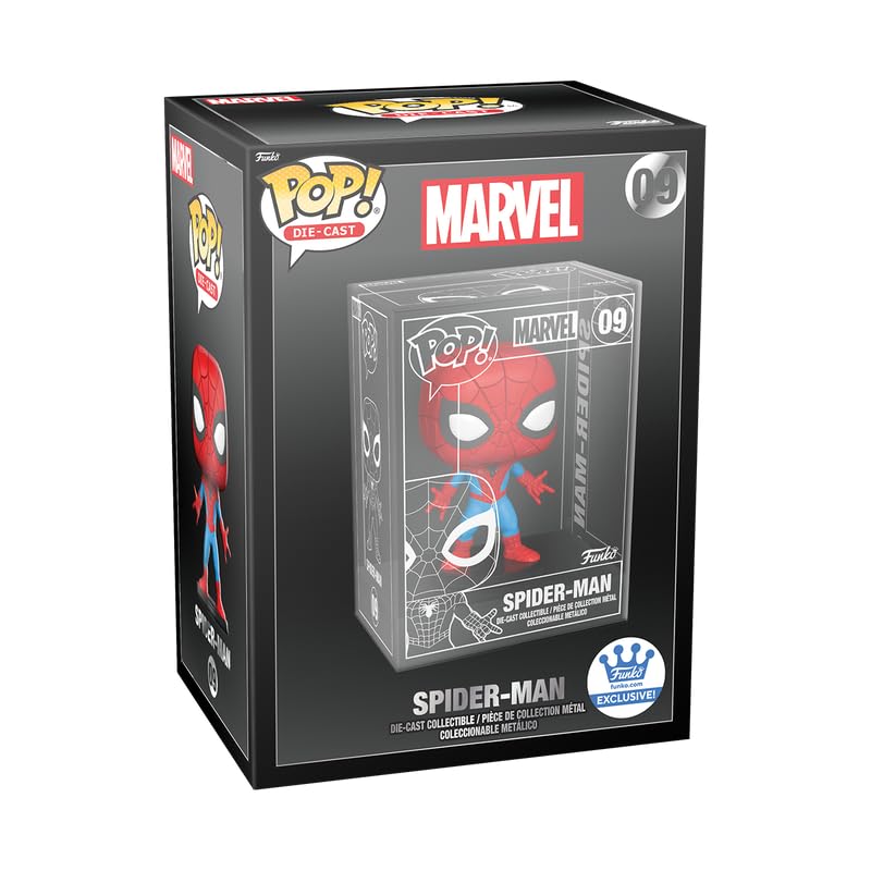 Foto 3 pulgar | Figura Fundida A Presión Funko Pop! Spider-man - Venta Internacional.