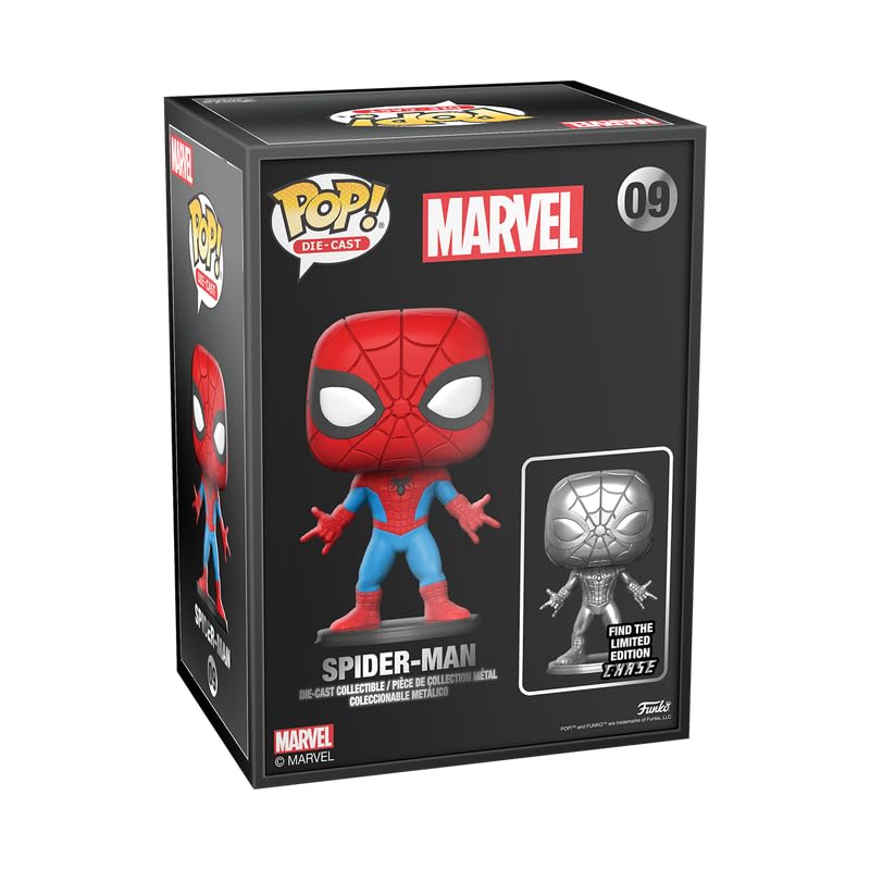Foto 4 | Figura Fundida A Presión Funko Pop! Spider-man - Venta Internacional.