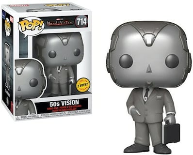 Foto 2 | Figura De Acción Funko Pop! Wandavision 50 En Blanco Y Negro - Venta Internacional.