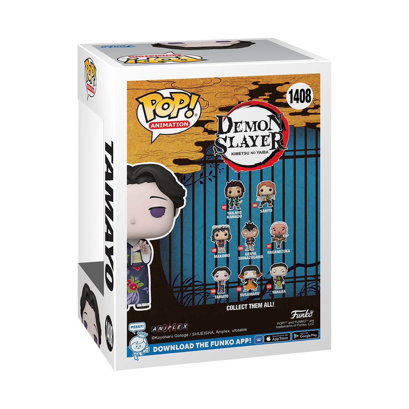 Foto 4 pulgar | Figura De Acción Funko Pop! Animación: Demon Slayer Tamayo - Venta Internacional.