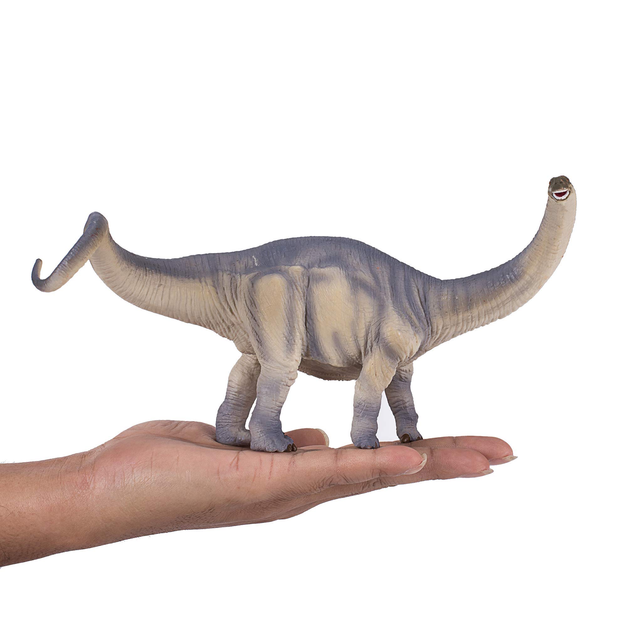 Foto 4 pulgar | Figura De Juguete Mojo Deluxe Brontosaurio Con Forma De Dinosaurio Realista - Venta Internacional.