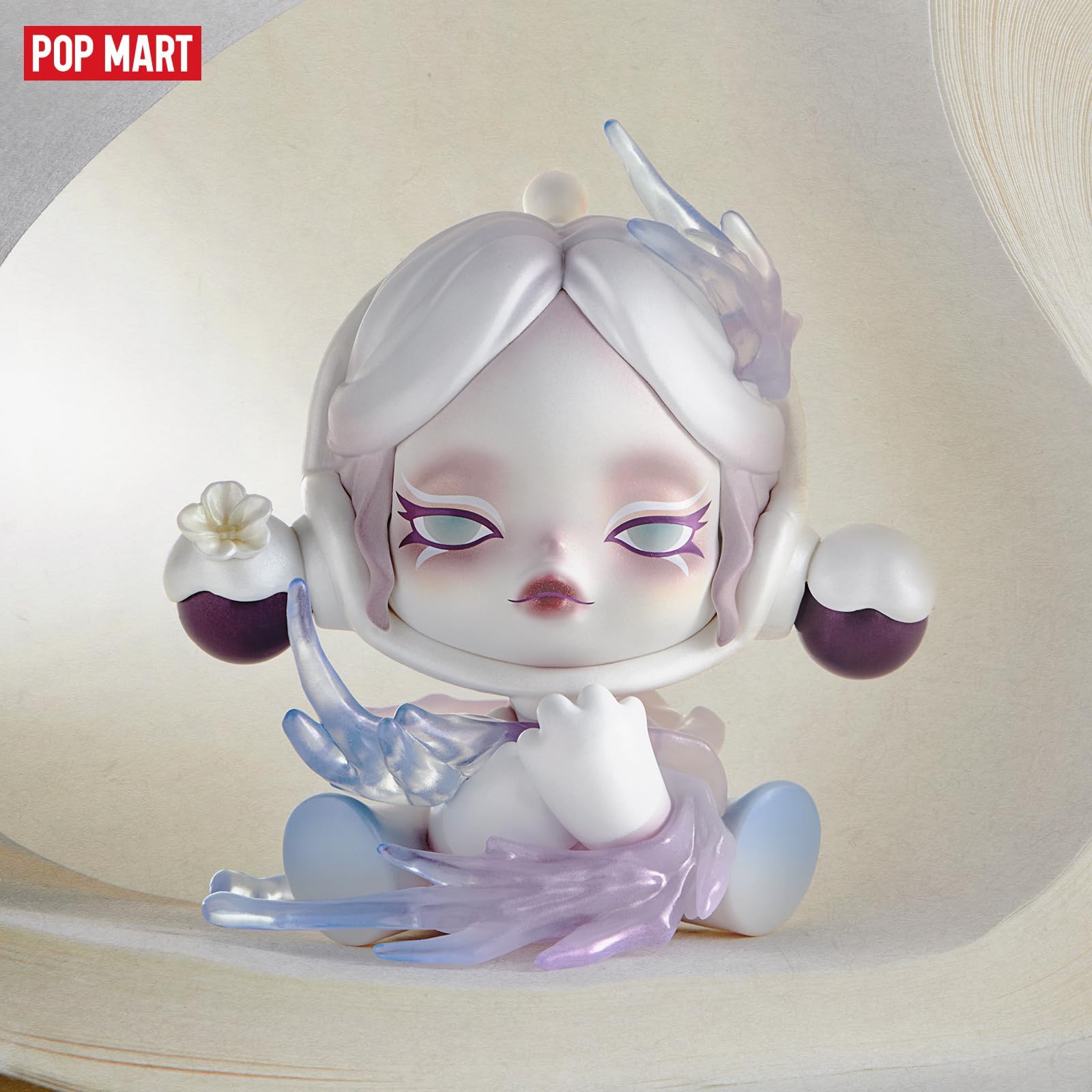 Foto 4 | Figuras De Acción Pop Mart Skullpanda The Ink Plum Blossom - Venta Internacional.