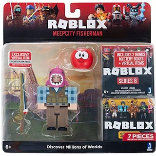 Foto 2 | Paquete Meepcity Fisherman Y 2 Figuras Misteriosas [3 Artícu - Venta Internacional.