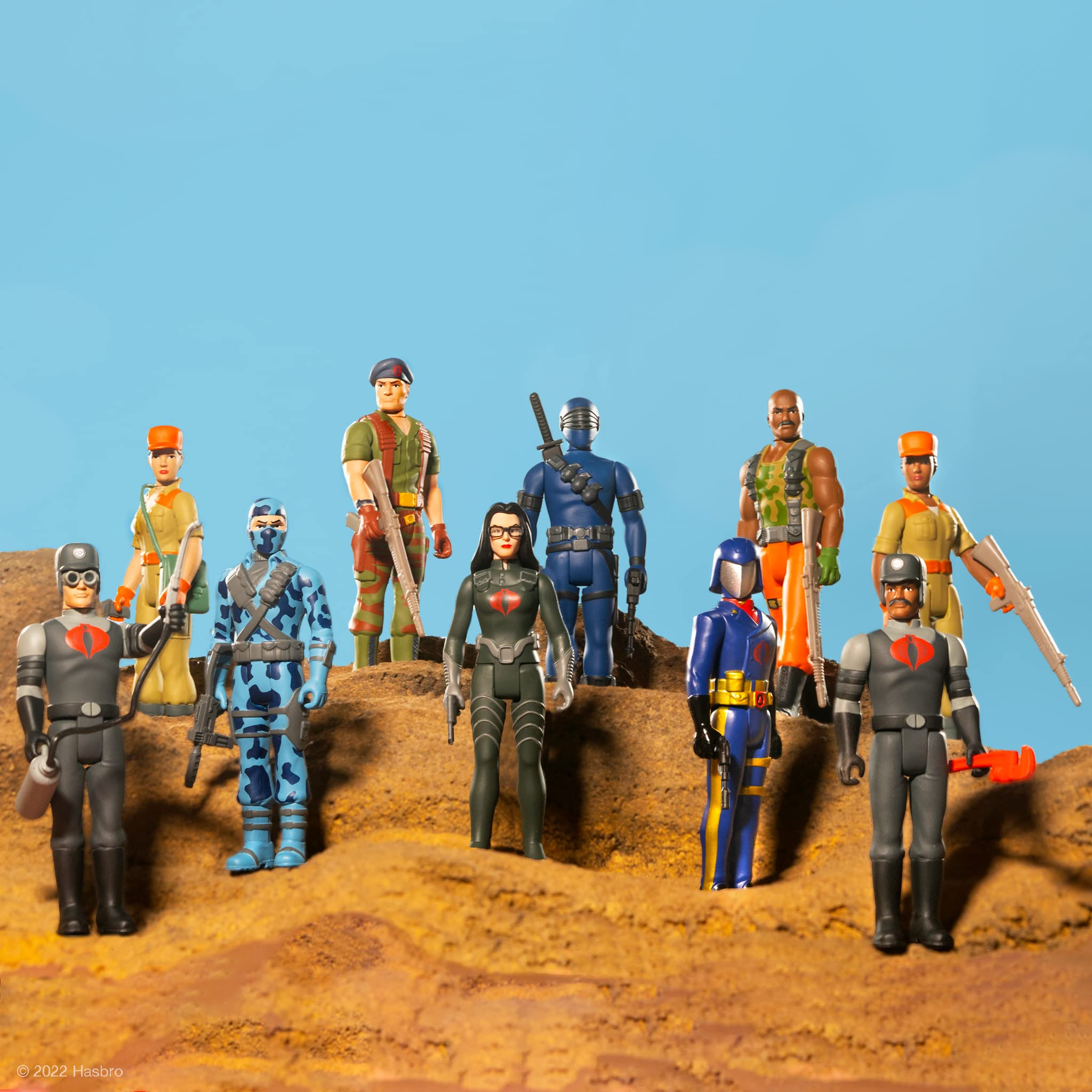 Foto 5 | Figura De Acción Super7 G.i. Joe Snake Eyes De 3.75 Pulgadas Con Accesorio - Venta Internacional.