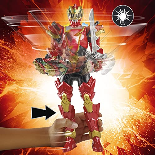 Foto 3 pulgar | Figura De Acción Power Rangers Dino Fury Spiral Strike Red Rang - Venta Internacional.