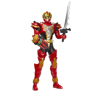 Foto 6 | Figura De Acción Power Rangers Dino Fury Spiral Strike Red Rang - Venta Internacional.