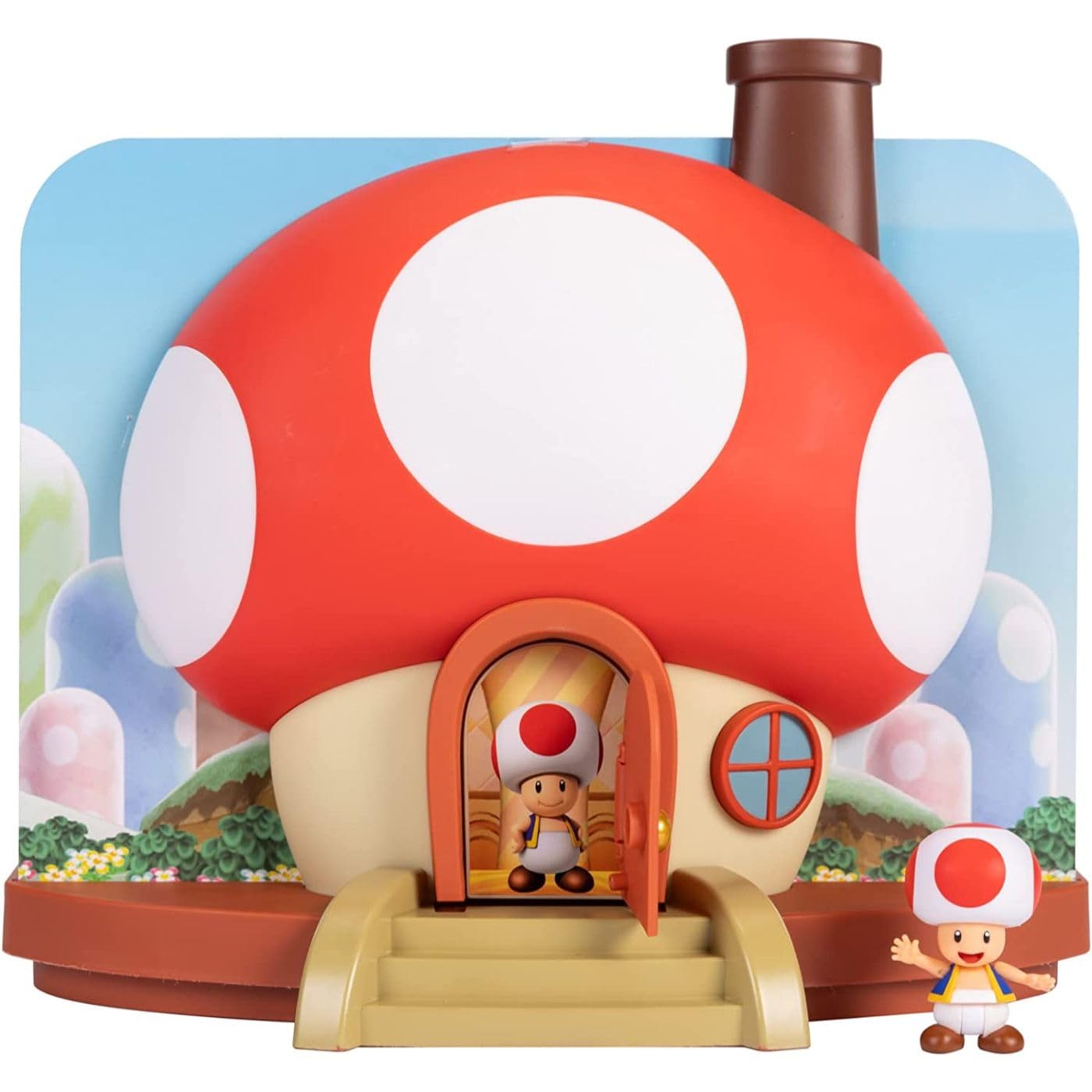 Foto 2 pulgar | Set De Juego Action Figures Super Mario Deluxe Toad De 2,5 Pulgadas - Venta Internacional.