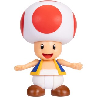 Foto 2 | Set De Juego Action Figures Super Mario Deluxe Toad De 2,5 Pulgadas - Venta Internacional.