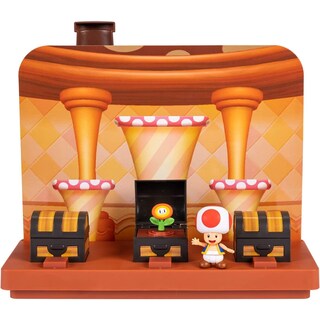 Foto 3 | Set De Juego Action Figures Super Mario Deluxe Toad De 2,5 Pulgadas - Venta Internacional.