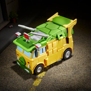 Foto 5 | Figura De Acción Transformers Collaborative Teenage Mutant Ninja Turtles X Toy Party Wallop, 17,5 Cm - Venta Interna