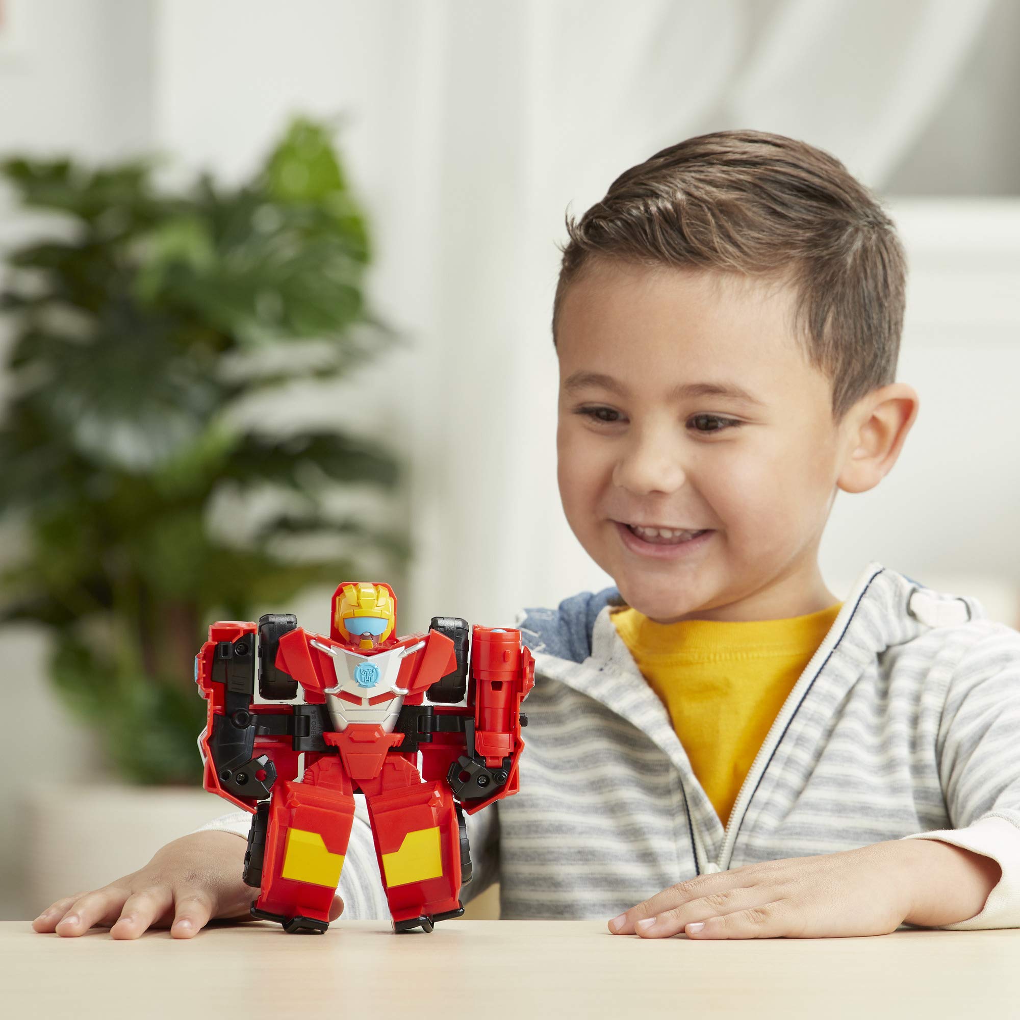 Foto 4 | Figura De Acción Toy Transformers Playskool Heroes Hot Shot - Venta Internacional.