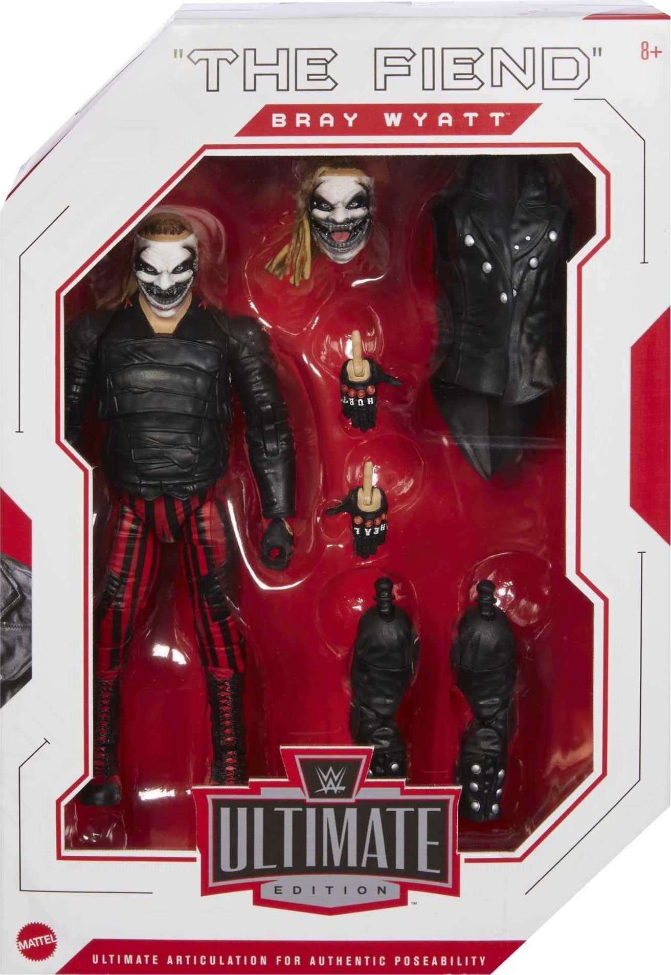 Foto 7 pulgar | Figura De Acción Mattel Wwe The Fiend Bray Wyatt De 6 Pulgadas - Venta Internacional.