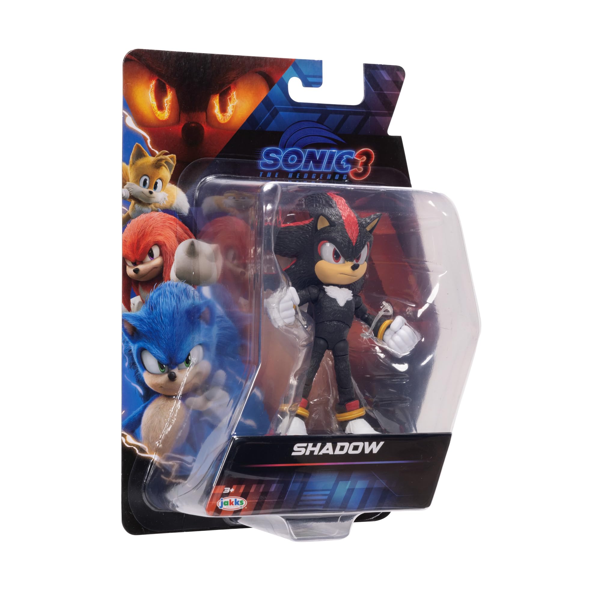 Foto 6 pulgar | Figura De Acción Sonic The Hedgehog Sonic 3 Movie Shadow 13cm - Venta Internacional.