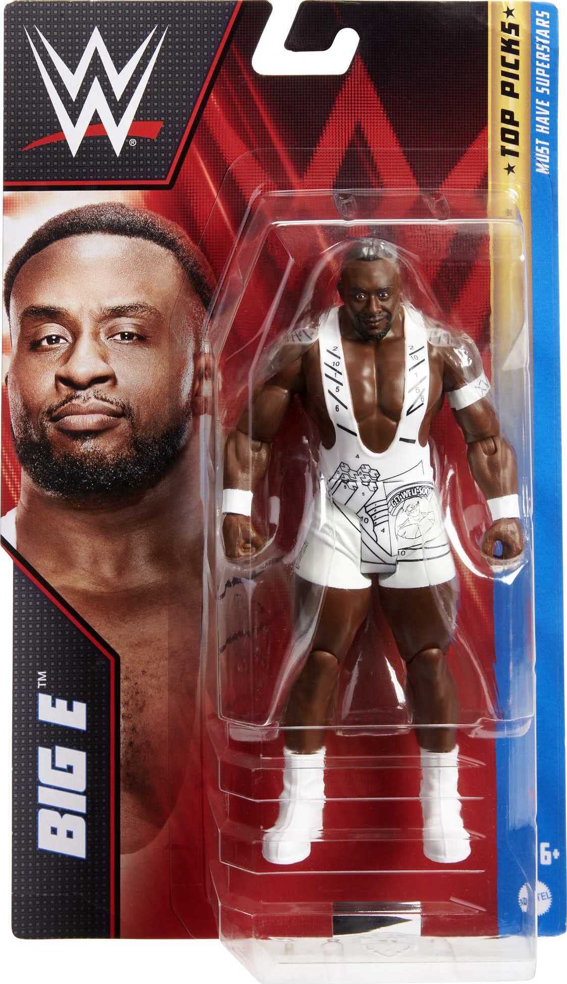 Foto 5 pulgar | Figura De Acción Wwe Top Picks Big E De 6 Pulgadas Para Niños Mayores De 6 Años - Venta Internacional.