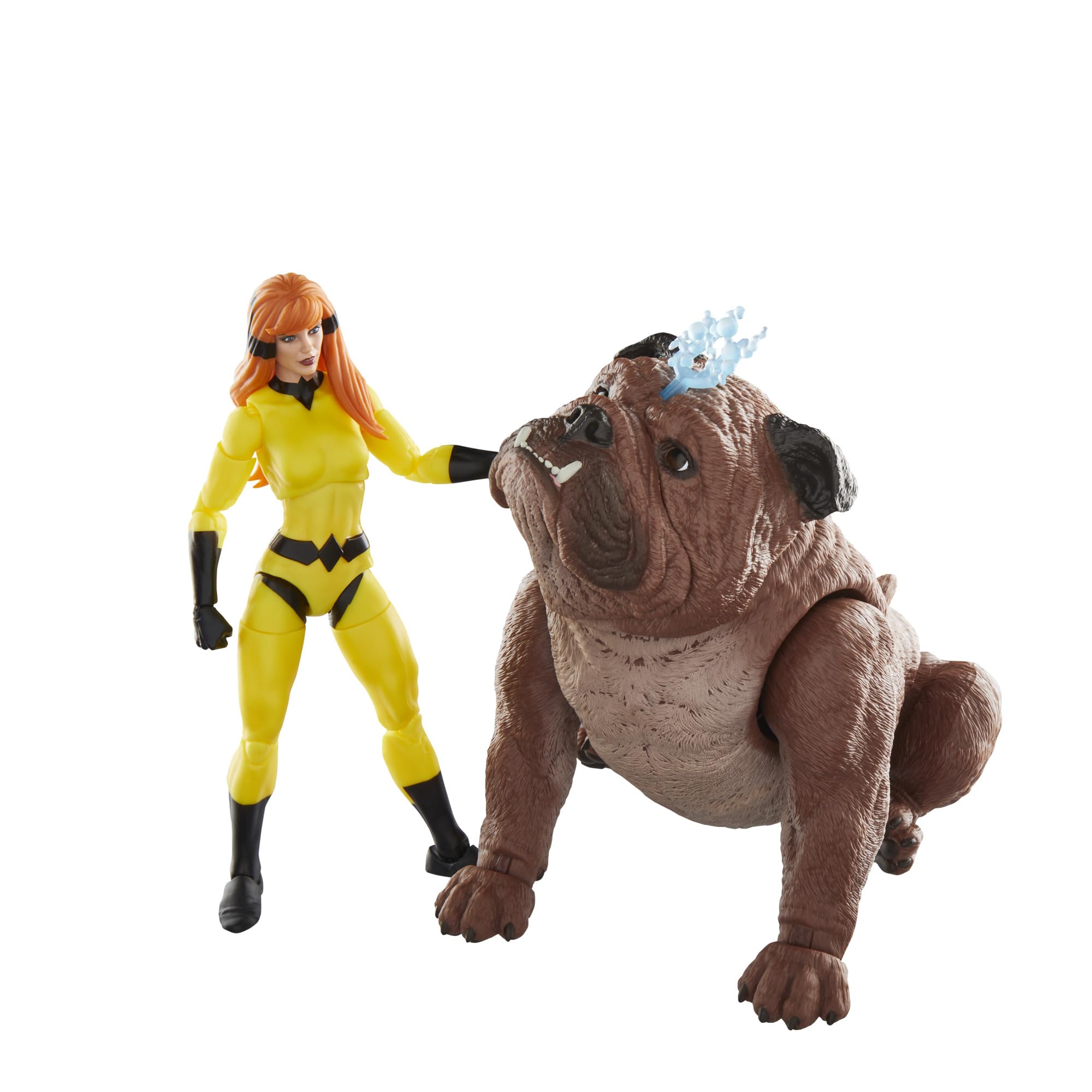 Foto 7 pulgar | Figuras De Acción Marvel Legends Series Crystal Y Lockjaw - Venta Internacional.