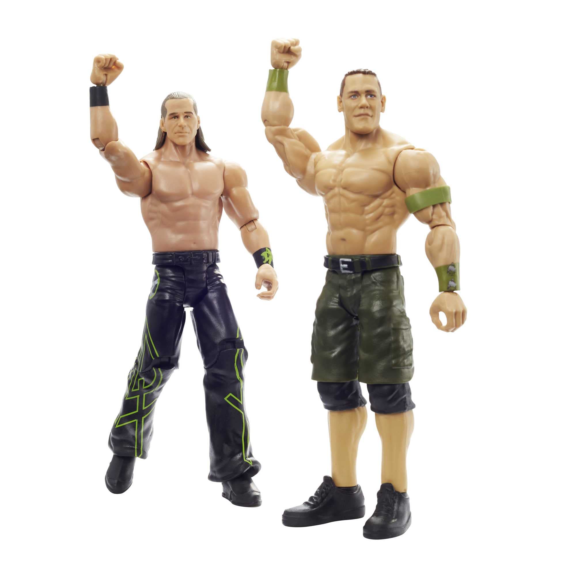 Foto 4 pulgar | Figuras De Acción Mattel Wwe De John Cena Y Shawn Michaels De 15 Cm - Venta Internacional.