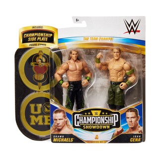 Foto 5 | Figuras De Acción Mattel Wwe De John Cena Y Shawn Michaels De 15 Cm - Venta Internacional.