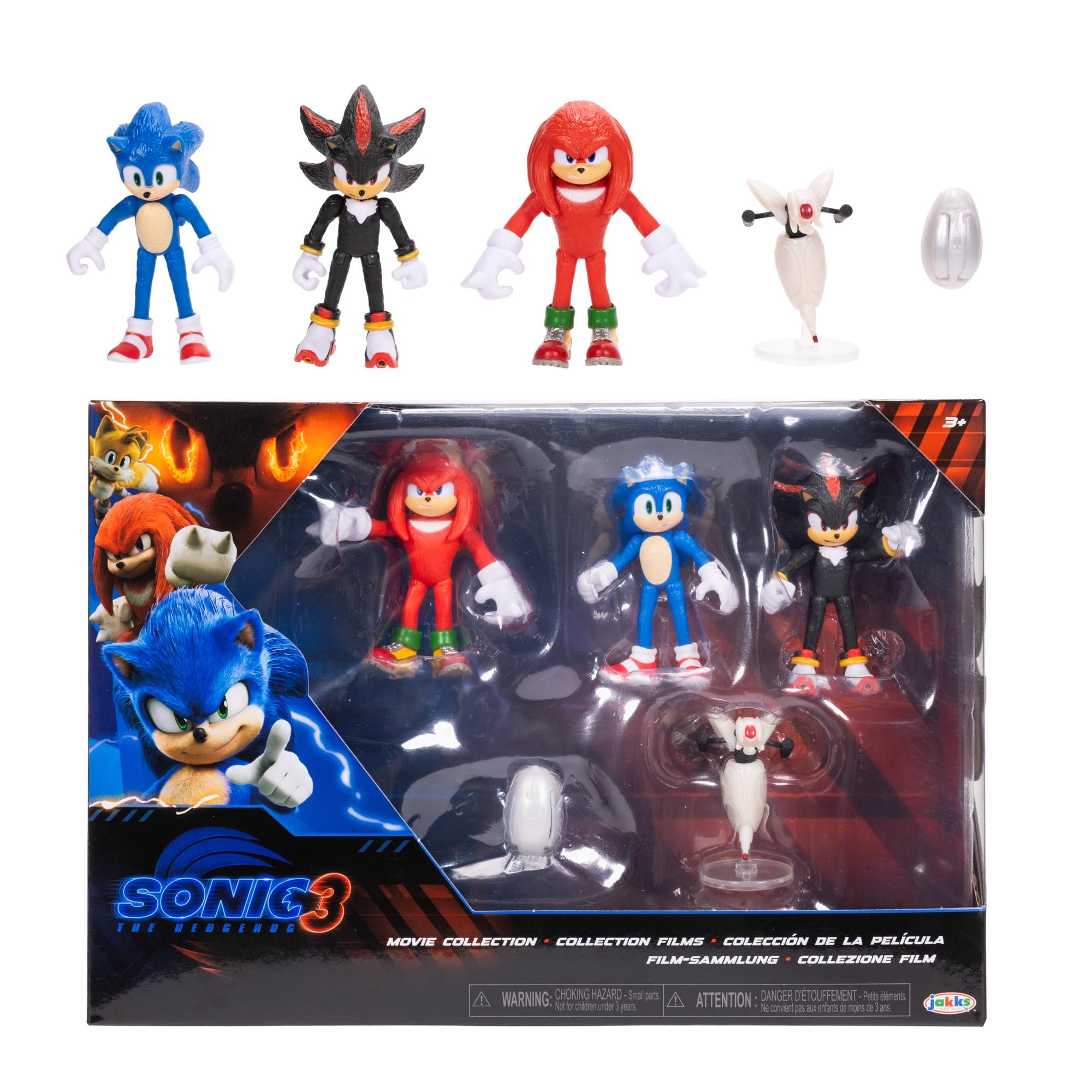 Foto 2 pulgar | Figuras De Acción Sonic The Hedgehog Movie De 6 Cm Con Accesorio - Venta Internacional.