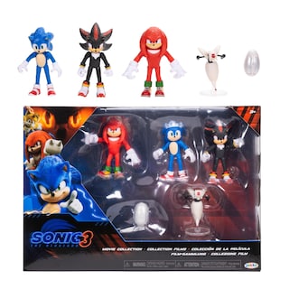 Foto 1 | Figuras De Acción Sonic The Hedgehog Movie De 6 Cm Con Accesorio - Venta Internacional.