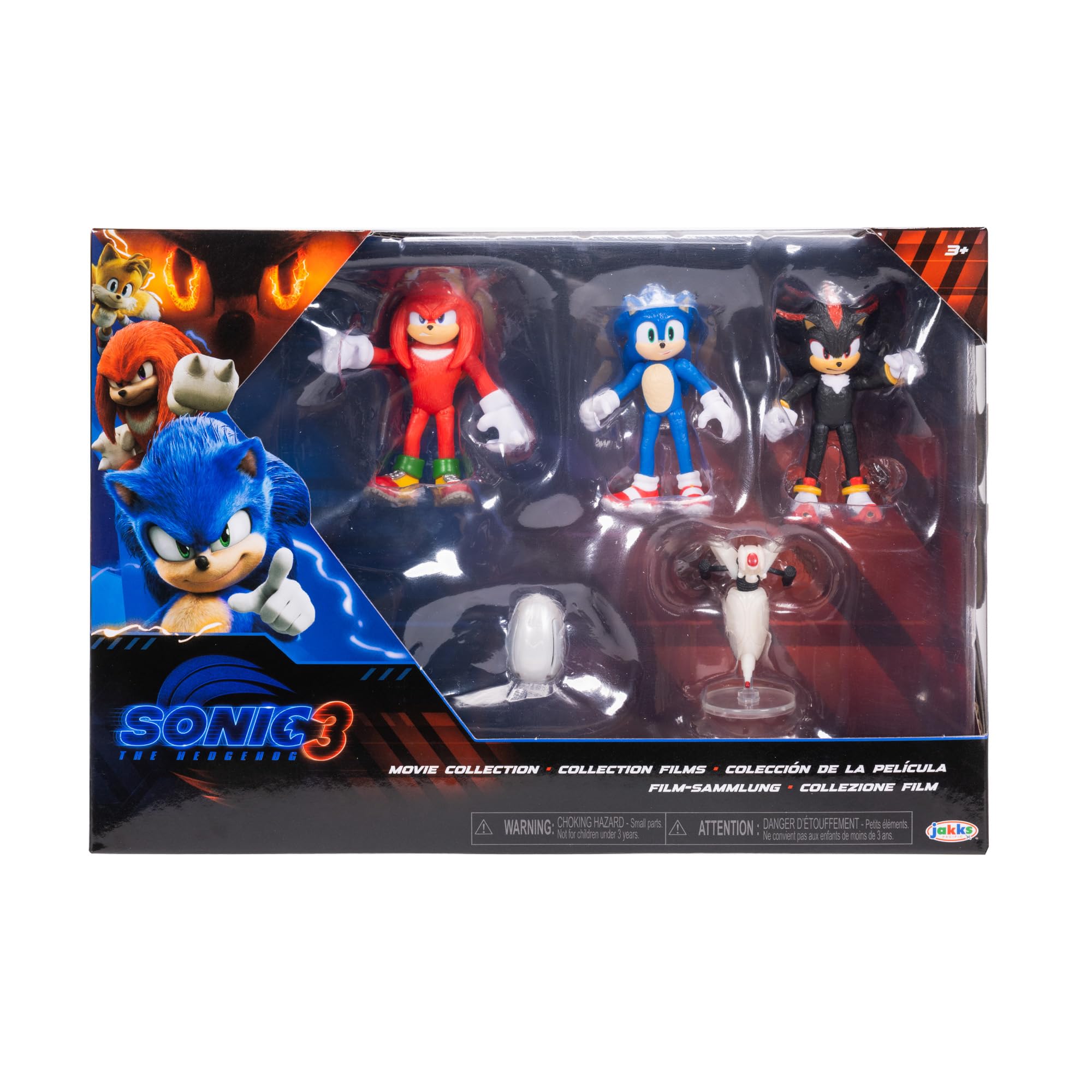 Foto 4 pulgar | Figuras De Acción Sonic The Hedgehog Movie De 6 Cm Con Accesorio - Venta Internacional.