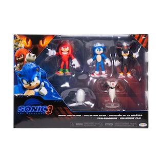 Foto 3 | Figuras De Acción Sonic The Hedgehog Movie De 6 Cm Con Accesorio - Venta Internacional.