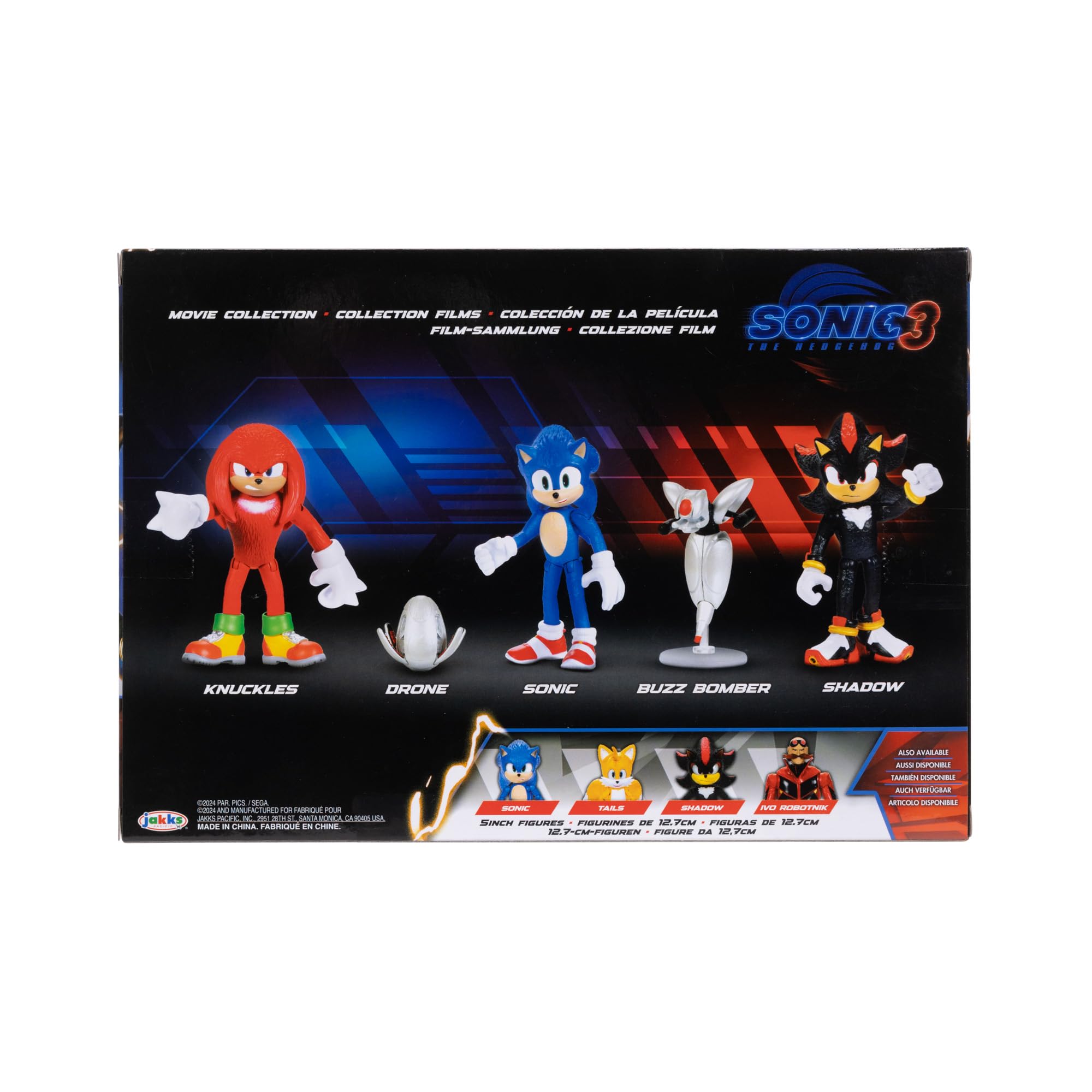 Foto 5 pulgar | Figuras De Acción Sonic The Hedgehog Movie De 6 Cm Con Accesorio - Venta Internacional.