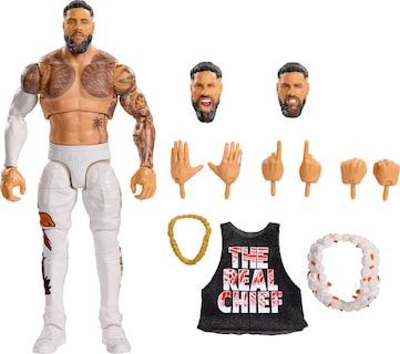 Foto 1 | Figura De Acción Mattel Wwe Ultimate Edition Jey Uso De 6 Pulgadas - Venta Internacional.